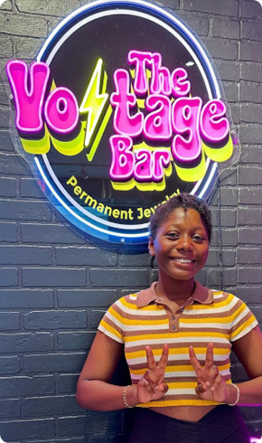 project business logo neon