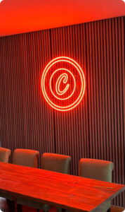 project neon sign factory